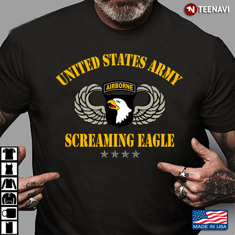 United States Army 101st Airborne Screaming Eagle Veterans Day