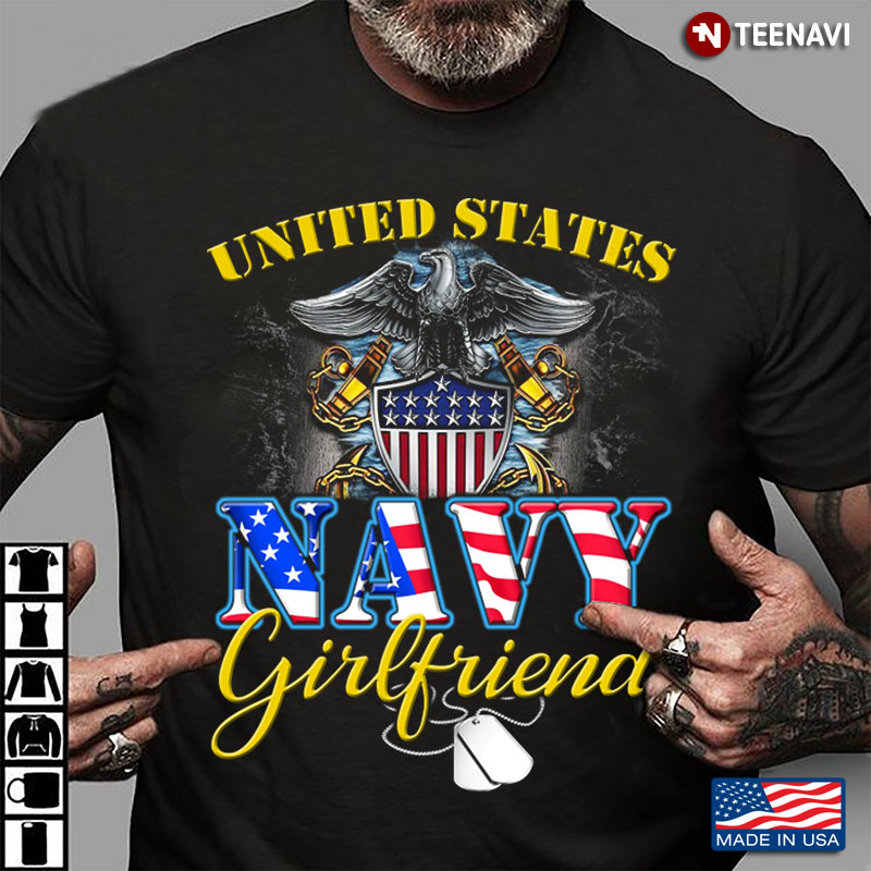 United States Navy Girlfriend Eagle And American Rank