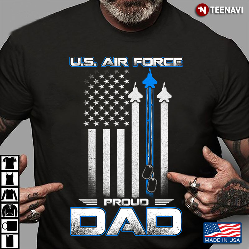 U.S. Air Force Proud Dad American Flag