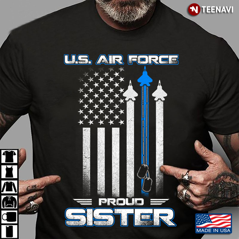 U.S. Air Force Proud Sister American Flag