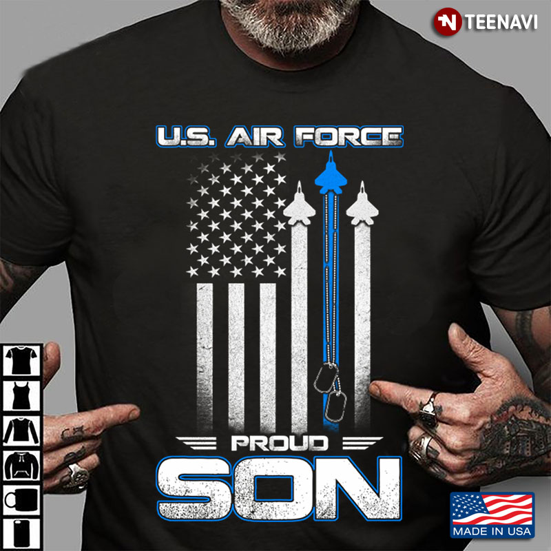 U.S. Air Force Proud Son American Flag