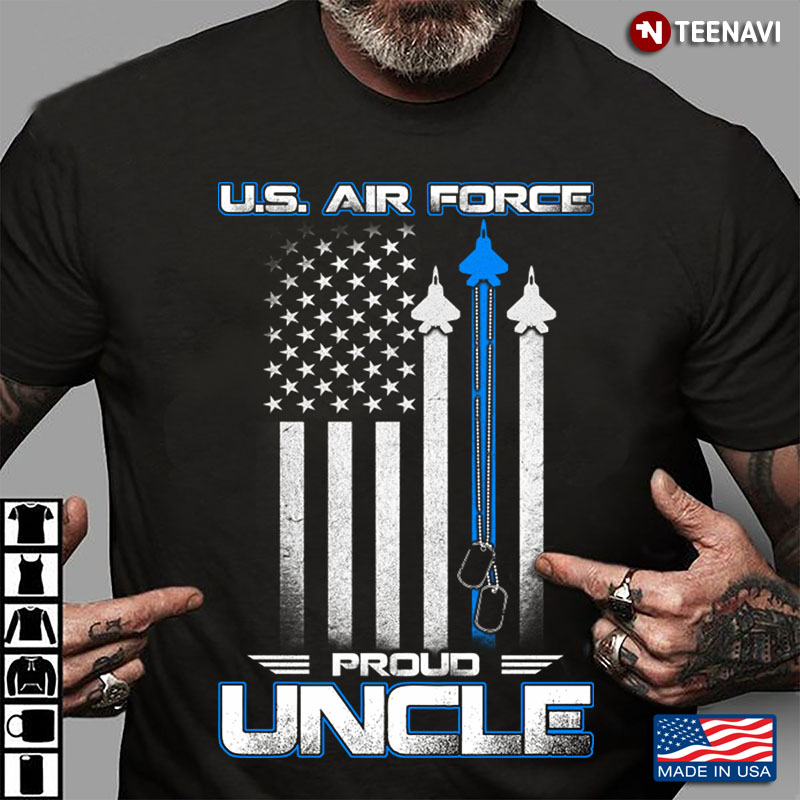 U.S. Air Force Proud Uncle American Flag