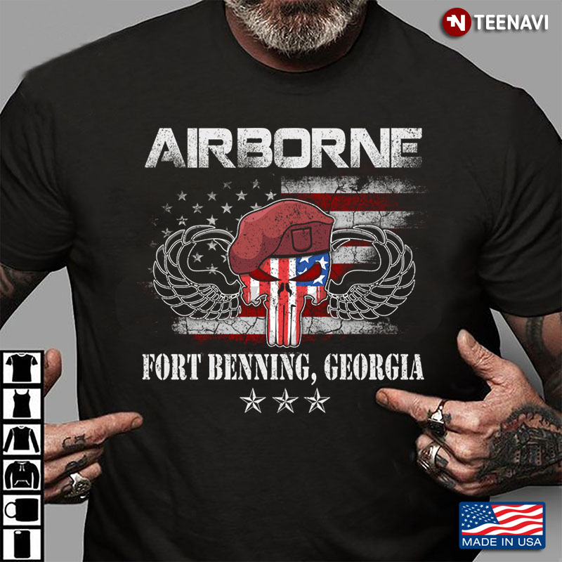 Fort Benning Georgia Army Base Airborne Veterans Day Gift