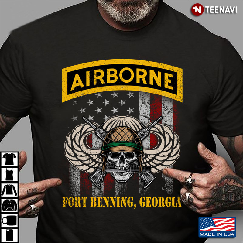 Fort Benning Georgia U.S Airborne Paratrooper Div Veterans Day