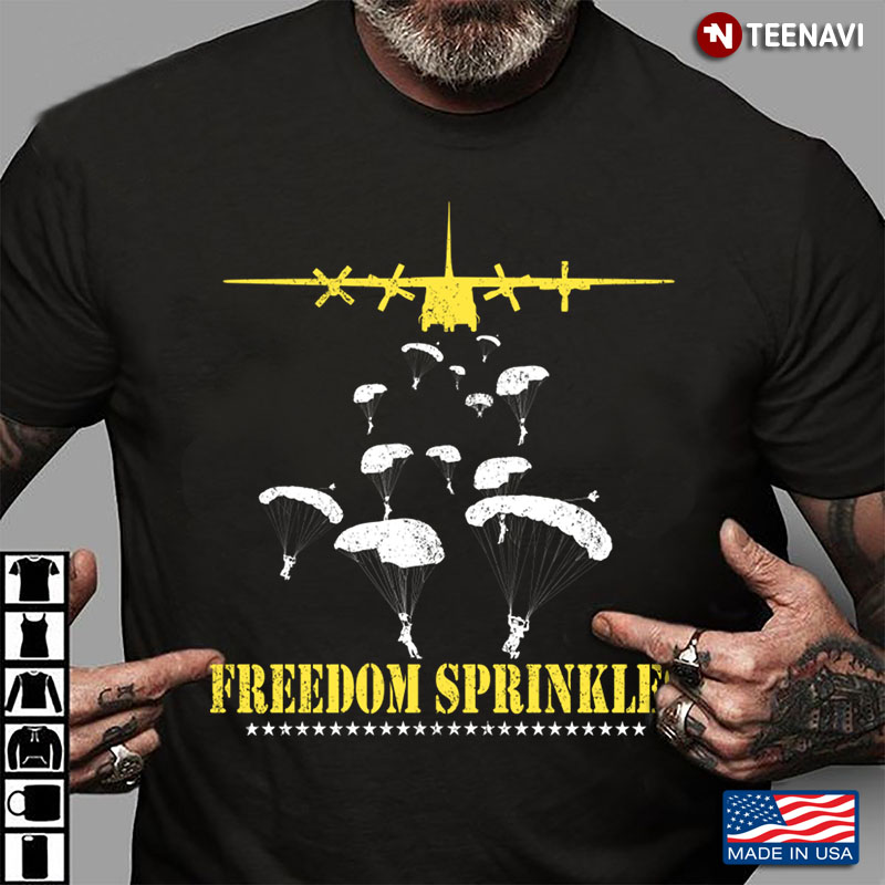 Army Paratrooper Freedom Sprinkles 82nd 101st Airborne