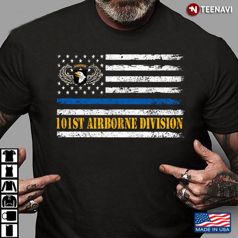 Armed Forces 101St Airborne Division American Flag