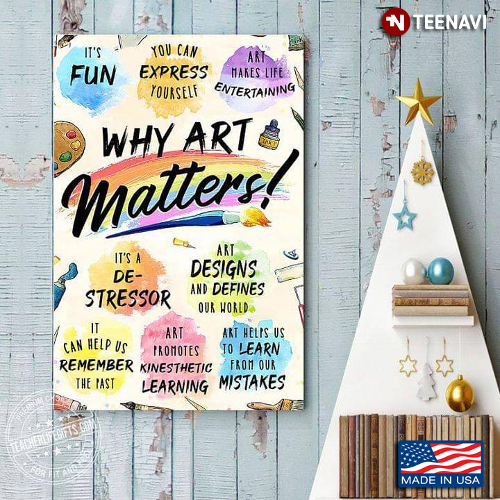 Watercolor Why Art Matters!