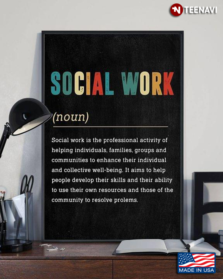 Social Work Definition Noun
