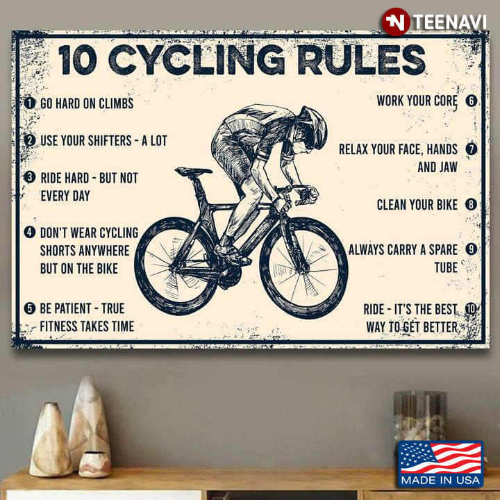 Vintage 10 Cycling Rules