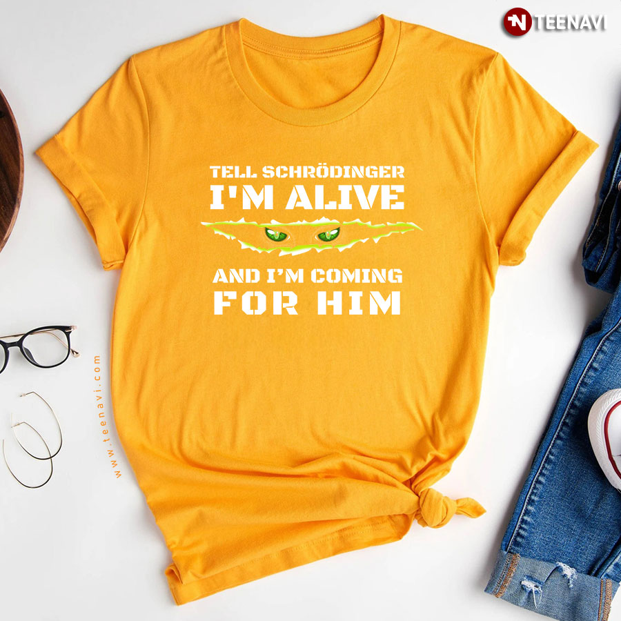 Hiding Cat Tell Schrodinger Im Alive And Im Coming For Him