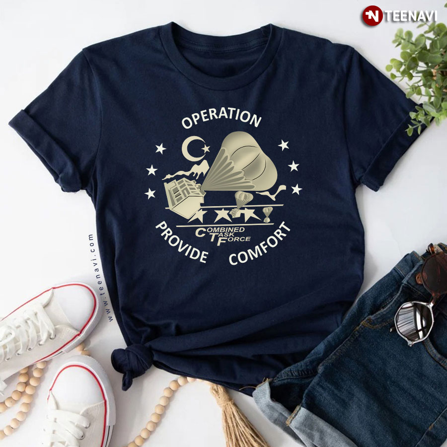 Operation Provide Comfort Combined Task Force Commemorative Medallion By US soldiers T-Shirt - Unisex Tee