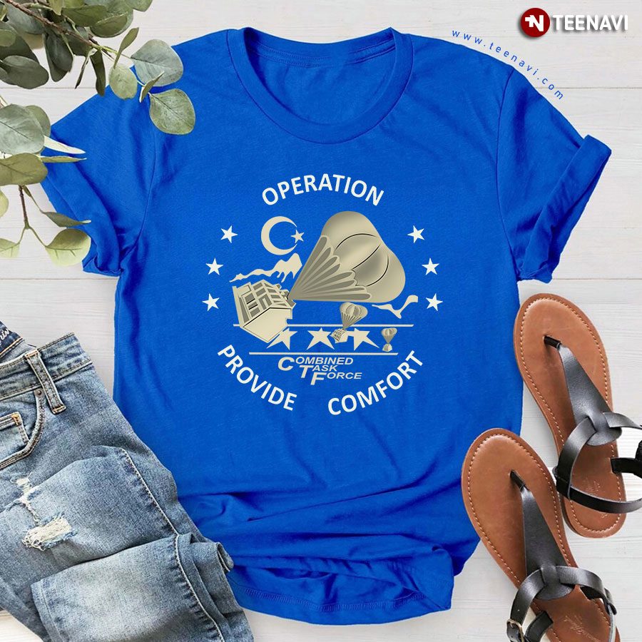 Operation Provide Comfort Combined Task Force Commemorative Medallion By US soldiers T-Shirt - Unisex Tee