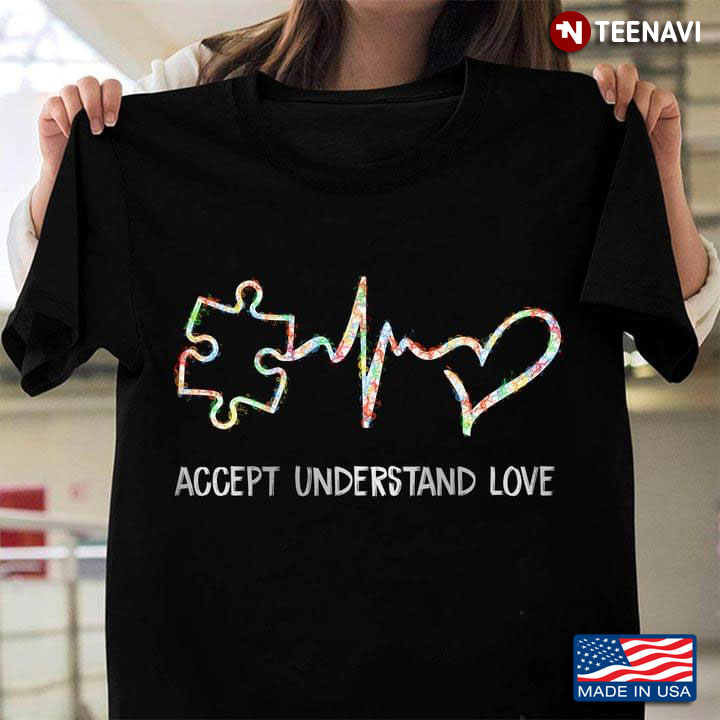 Accept Understand Love Autism Awareness