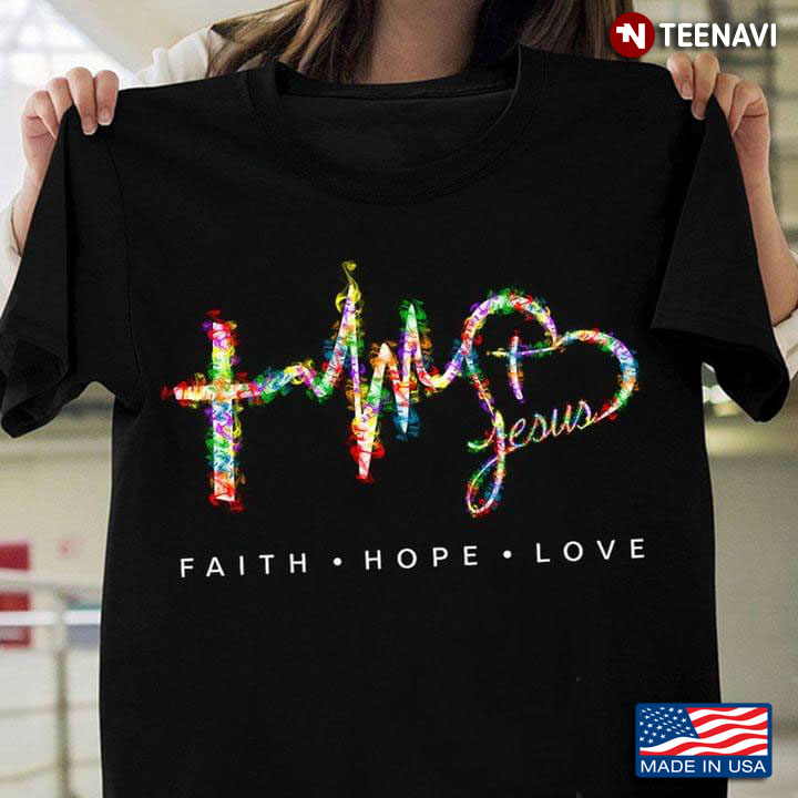 Faith Hope Love Jesus Autism Awareness