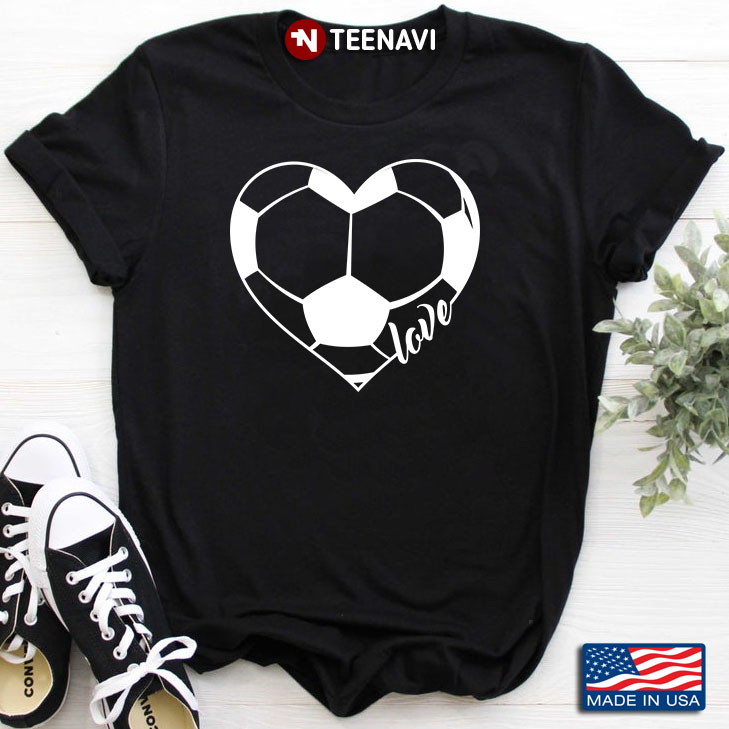 Heart Love Soccer For Soccer Lover Sport