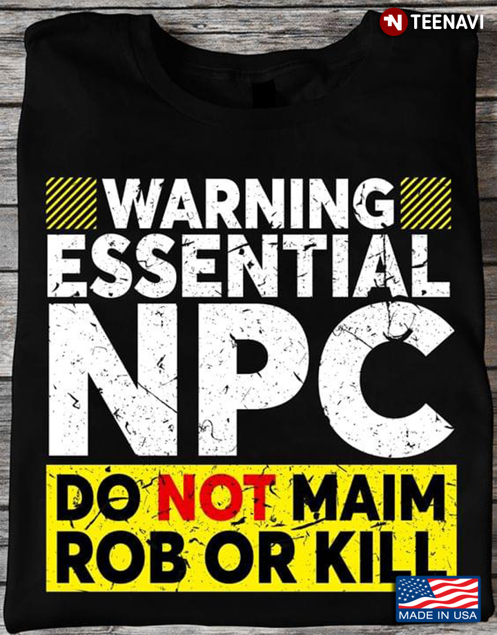Warning  Essential NPC Do Not Maim  Rob Or Kill