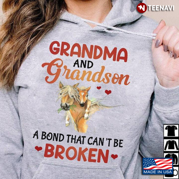 Grandma And Grandson A Bond That Can’t Broken Horse