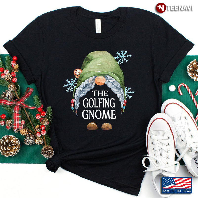 I'm The Golfing Gnome Merry Christmas For Golf Lover Christmas Gifts