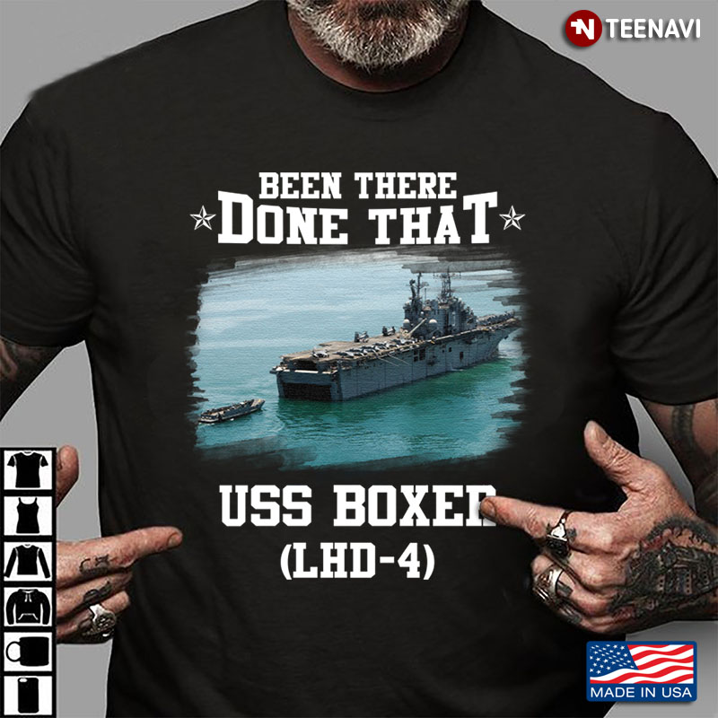 Never Underestimate An Old Man Who Served On Uss Boxer LHD 4 US Navy