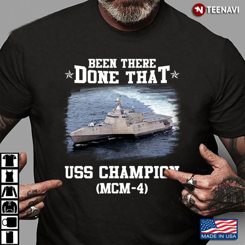 Been There  Done That Uss Champion MCM 4  US Navy