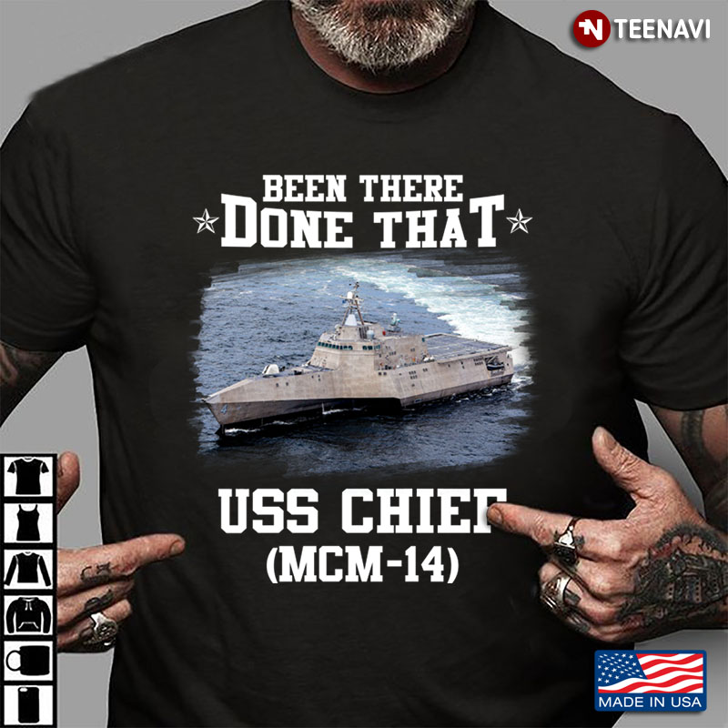 Been There  Done That Uss Chief MCM 14  US Navy