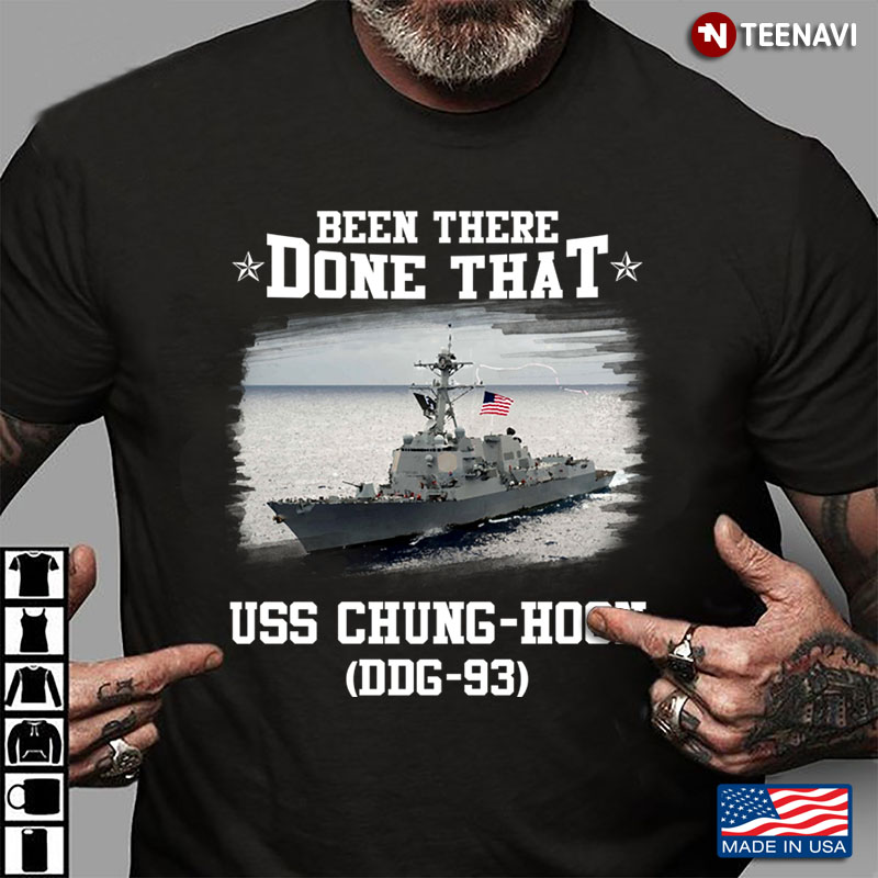 Been There  Done That Uss Chung Hoon DDG 93 US Navy