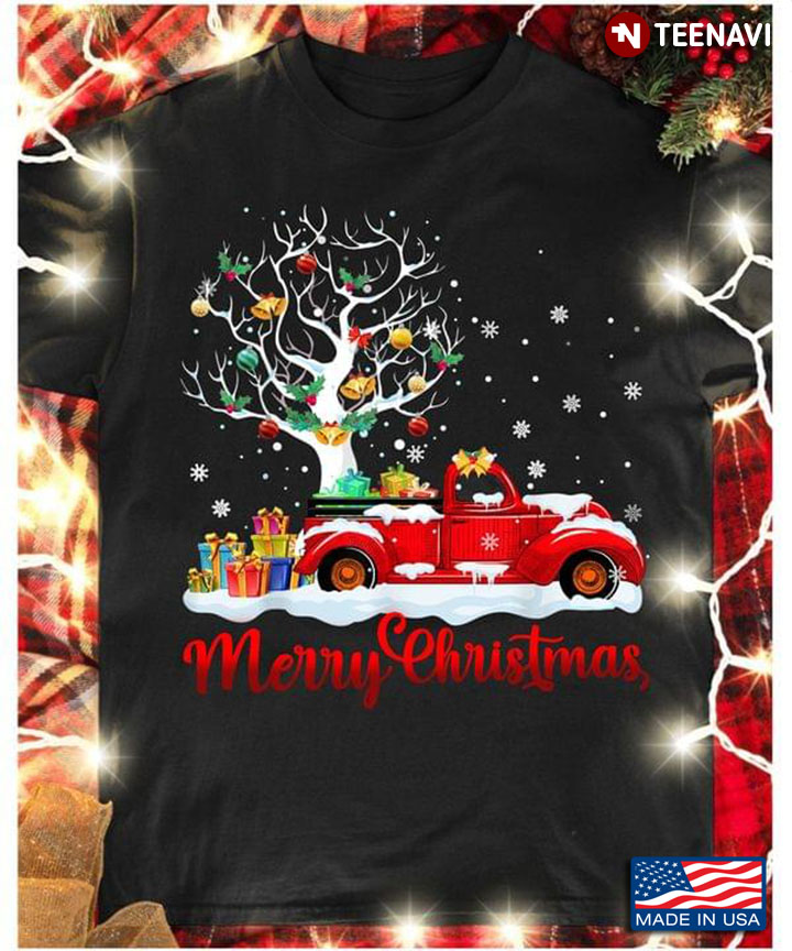 Merry Christmas Truck Car Christmas Gifts Christmas Tree