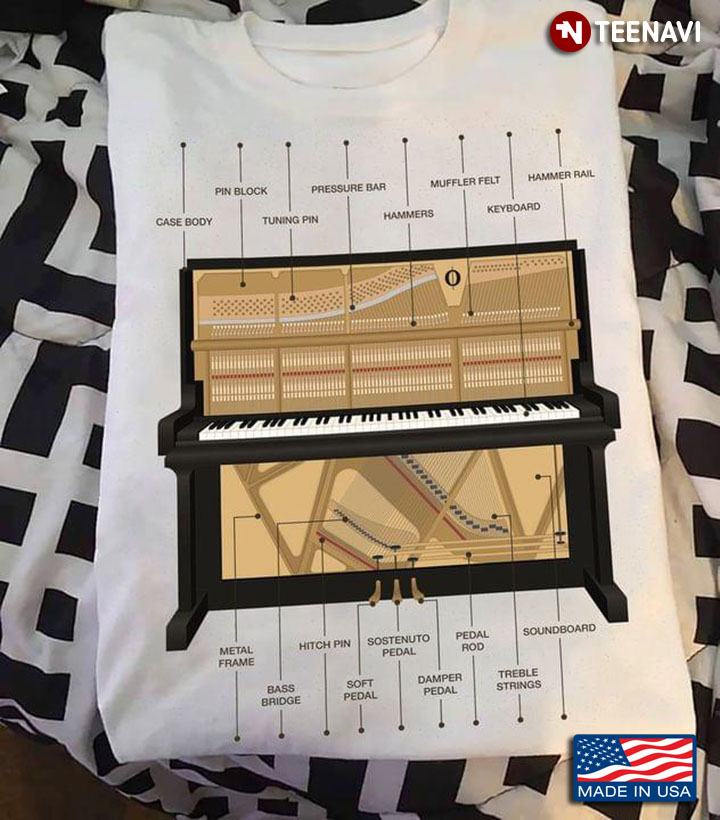 Parts of An Upright Piano for Piano Lover