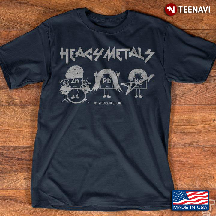 Heavy Metals My Science Boutique Funny Chemistry Science