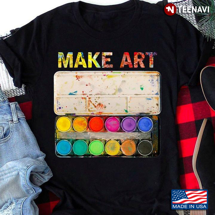 Make Art For Artist Painting Lover Watercolor Paints Palette