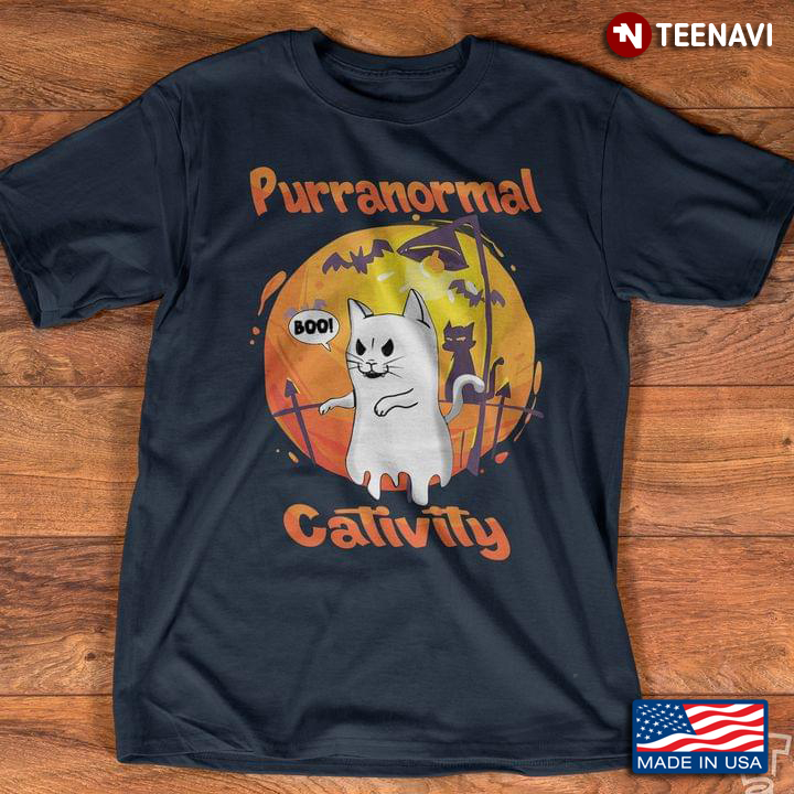 Purranormal Cativity Halloween Boo Cat