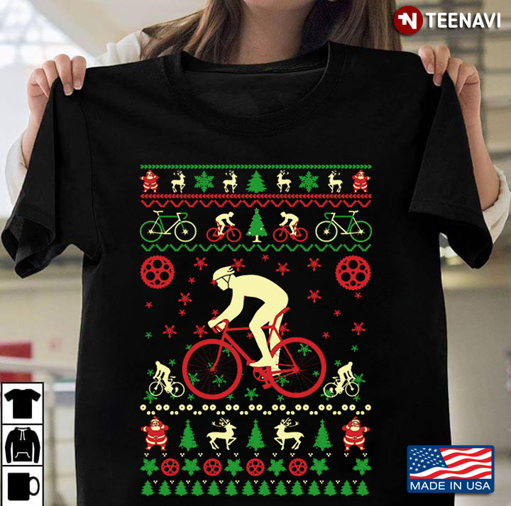 Cyclist Ugly Christmas for Cycling Lover
