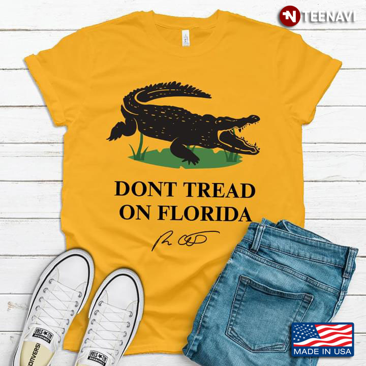 Gadsden Alligator Don't Tread On Florida