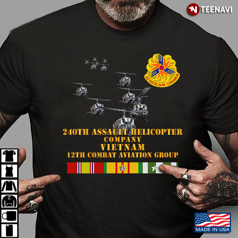 240th Assault Helicopter Company Vietnam 12th Combat Aviation Group US Army