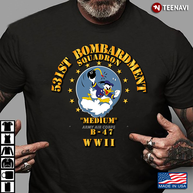 531st Bombardment Squadron Medium B-47 WWII Army Air Corps