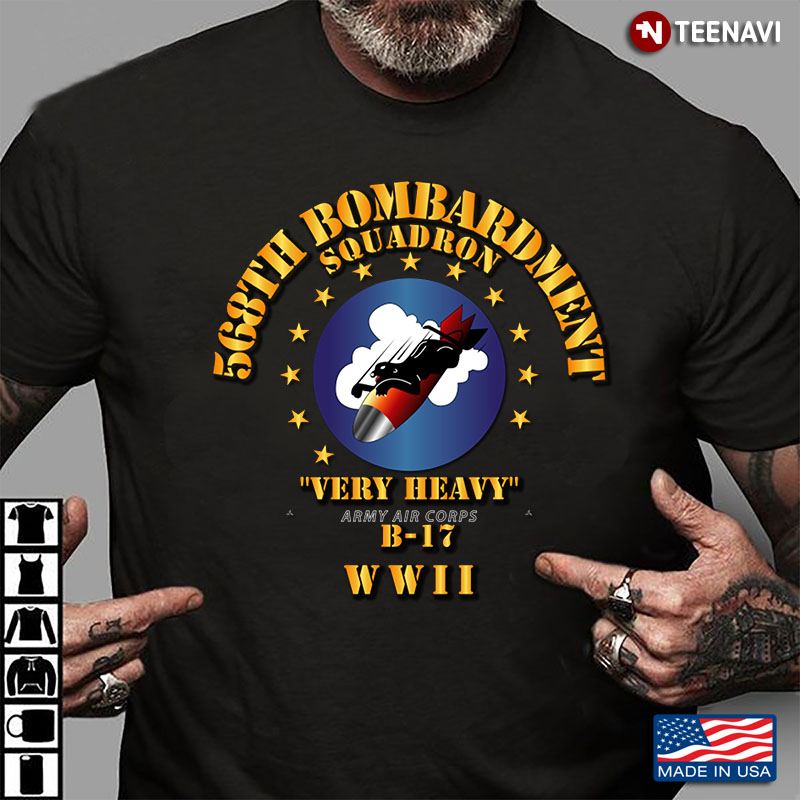 568th Bombardment Squadron Very Heavy B-17 WWII US Army