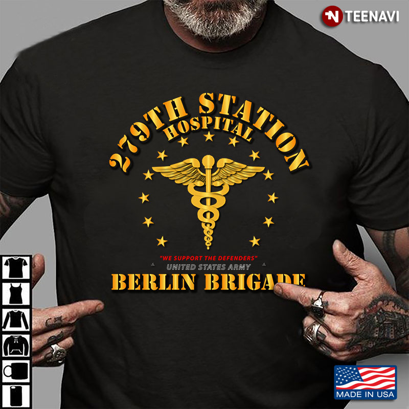 279th Station Hospital Berlin Brigade We Support The Defenders United States Army