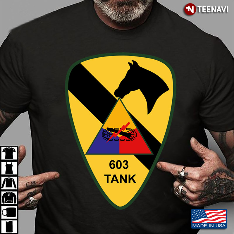 603rd Medium Tank Company Unit Crest United States Army