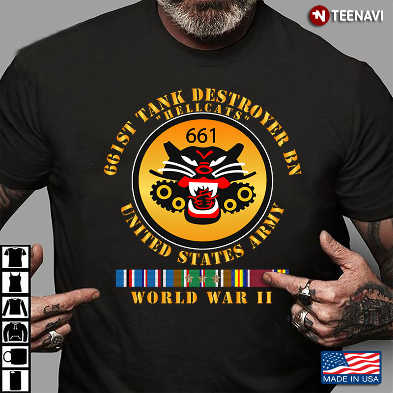 661st Tank Destroyer Battalion Hellcats United States Army World War II