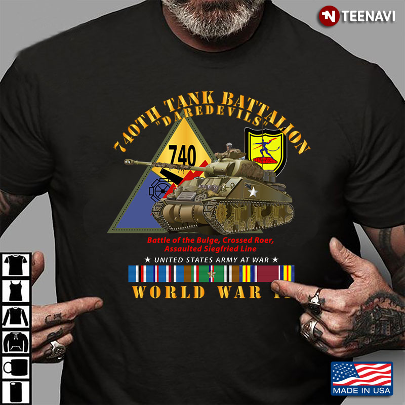740th Tank Battalion Daredevils World War II United States Army At War