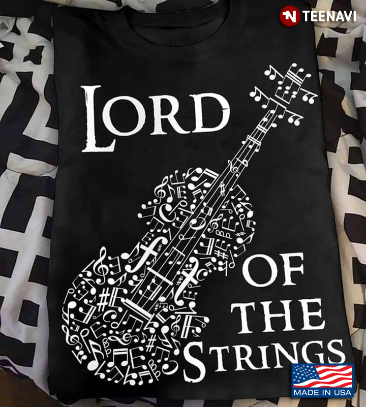 Guitar Music Notes Lord Of The Strings for Guitarist