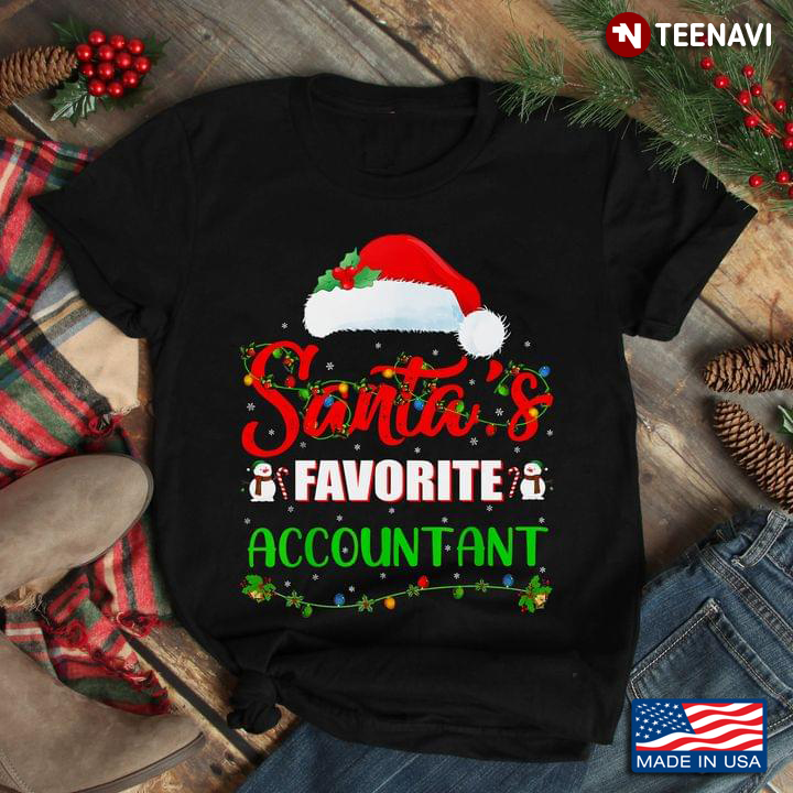 Santa's Favorite Accountant Gift for Christmas