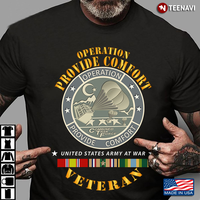 Operation Provide Comfort Comnined Task Force United States Army At War Veteran