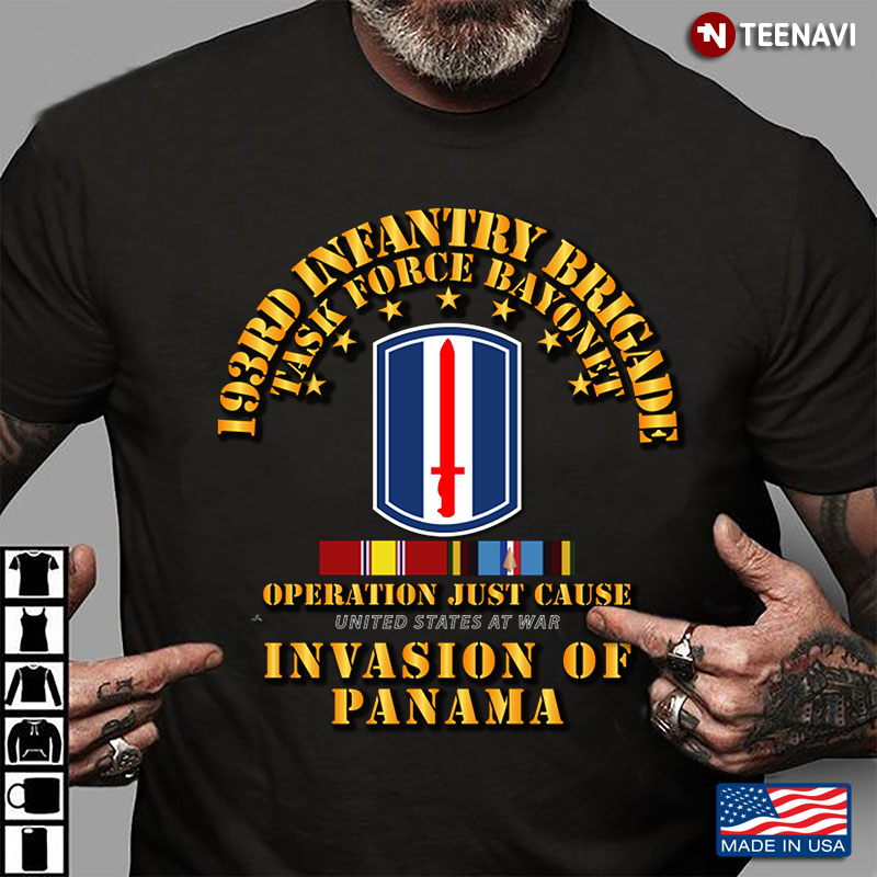 193rd Infantry Brigade Task Force Bayonet Operation Just Cause United States At War