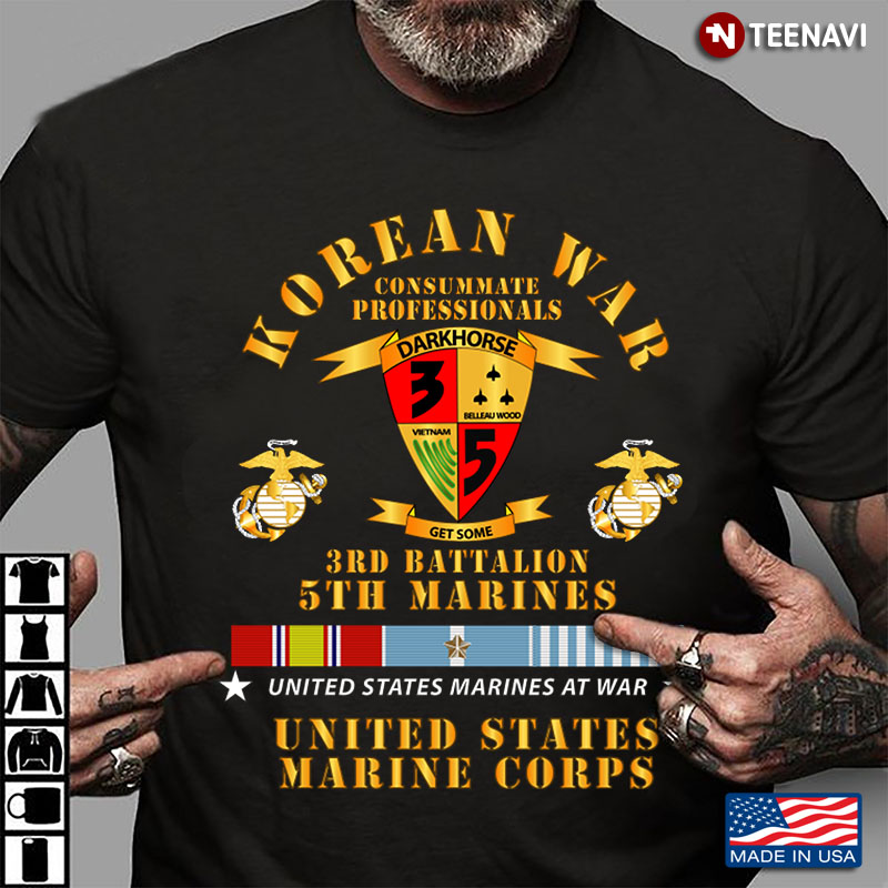 Korean War Consummate Professionals 3rd Battalion 5th Marines United States Marines At War