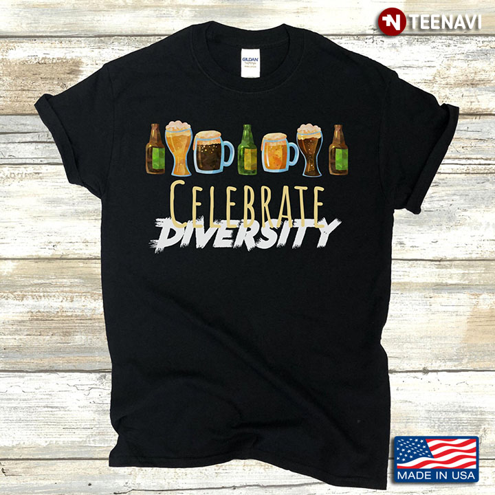 Celebrate Diversity Beer Party for Drinking Lover