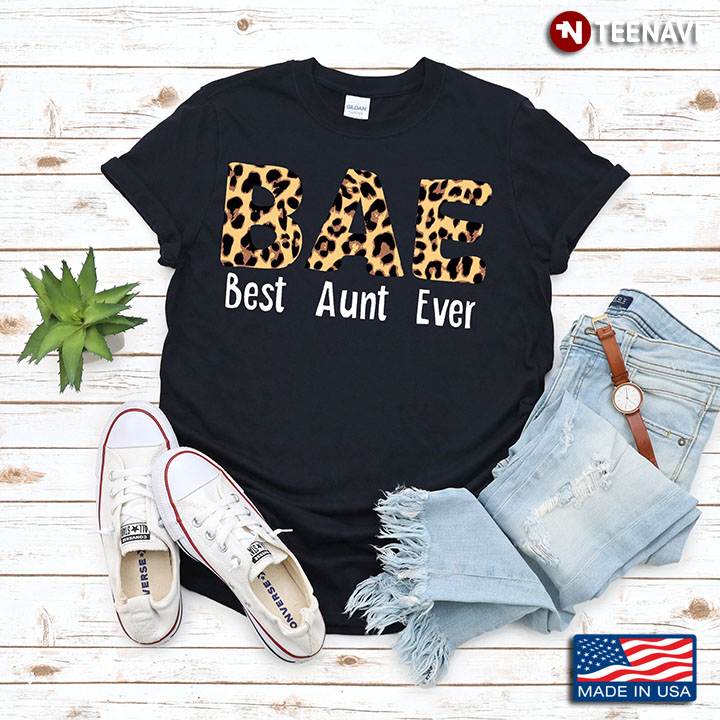 Leopard Bae Best Aunt Ever Gifts for Aunt
