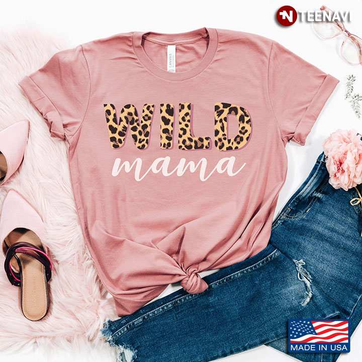 Leopard Wild Mama for Mother's Day