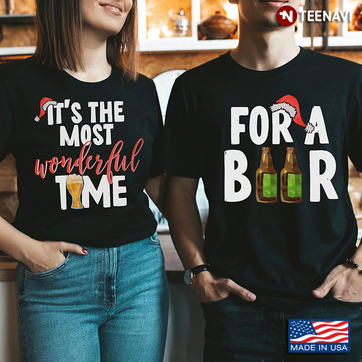 Christmas It's The Most Wonderful Time For A Beer for Couple