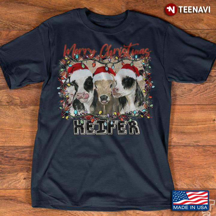 Heifer Merry Christmas The Best Gift For Christmas